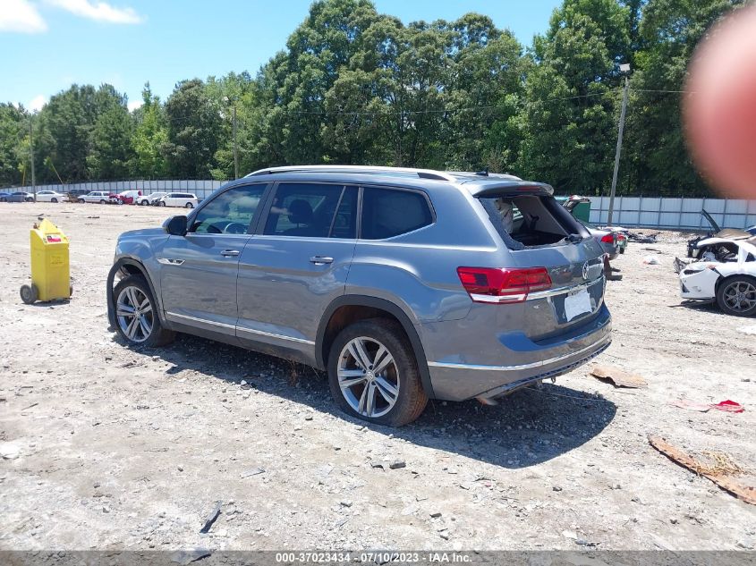 2018 VOLKSWAGEN ATLAS 3.6L V6 SE W/TECHNOLOGY - 1V2PR2CA3JC561070