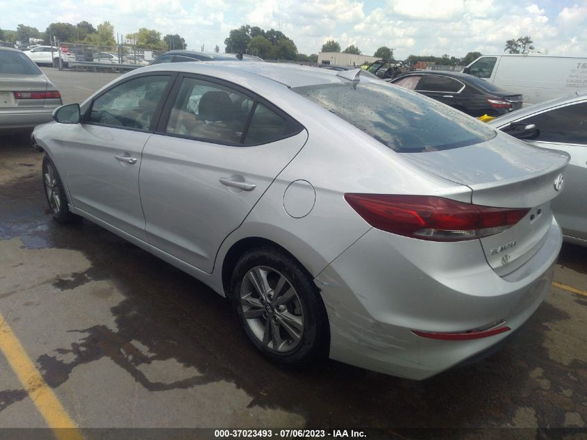 2018 HYUNDAI ELANTRA SEL - 5NPD84LF4JH300257