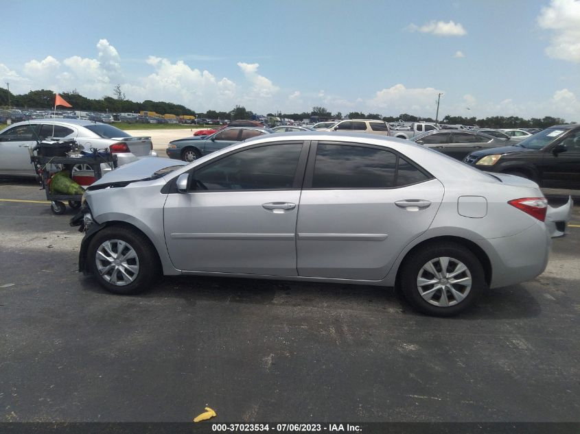 2016 TOYOTA COROLLA L/LE/S/S PLUS/LE PLUS - 2T1BURHE9GC621092