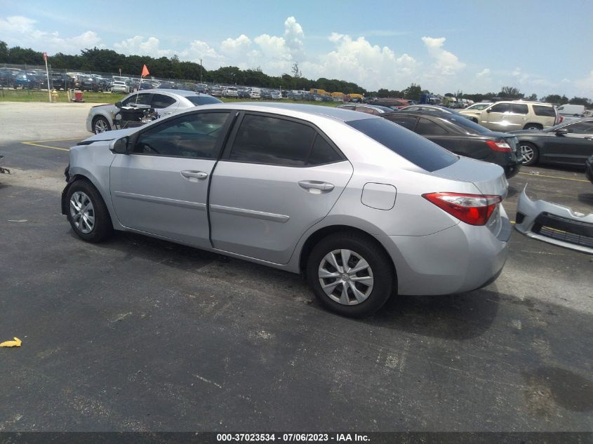 2016 TOYOTA COROLLA L/LE/S/S PLUS/LE PLUS - 2T1BURHE9GC621092