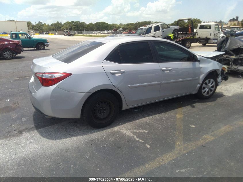 2016 TOYOTA COROLLA L/LE/S/S PLUS/LE PLUS - 2T1BURHE9GC621092