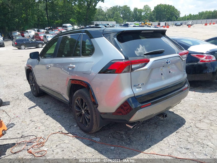 VIN JTME6RFV9NJ018722 2022 TOYOTA RAV4 HYBRID XSE