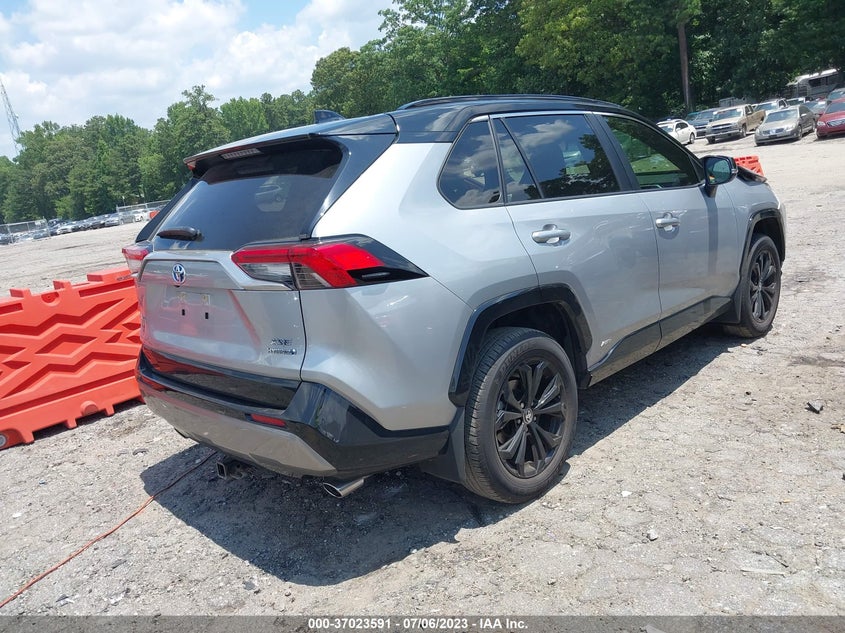 VIN JTME6RFV9NJ018722 2022 TOYOTA RAV4 HYBRID XSE