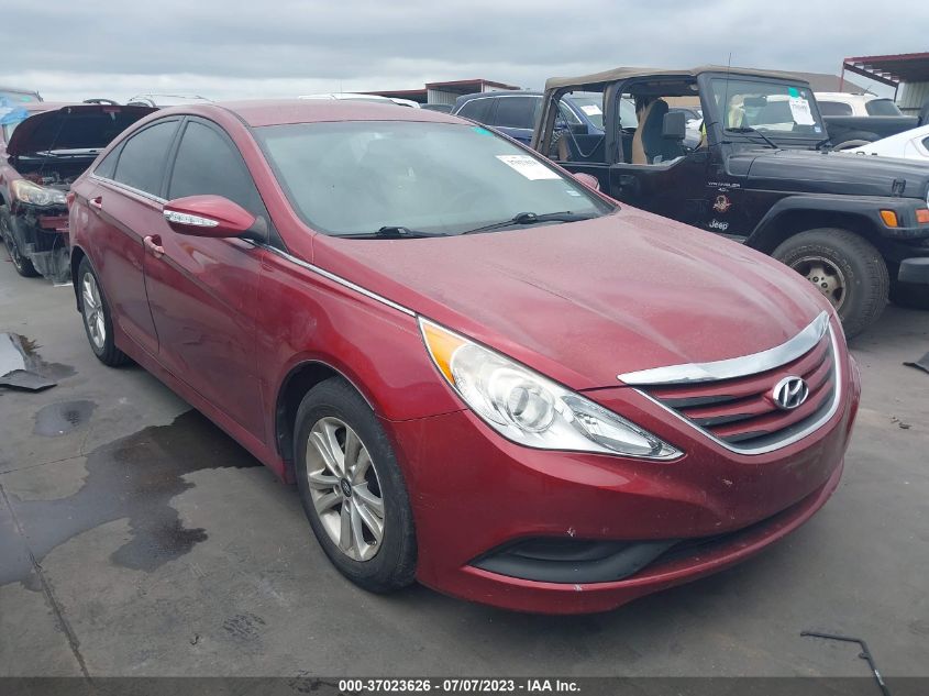 2014 HYUNDAI SONATA GLS - 5NPEB4AC4EH871171