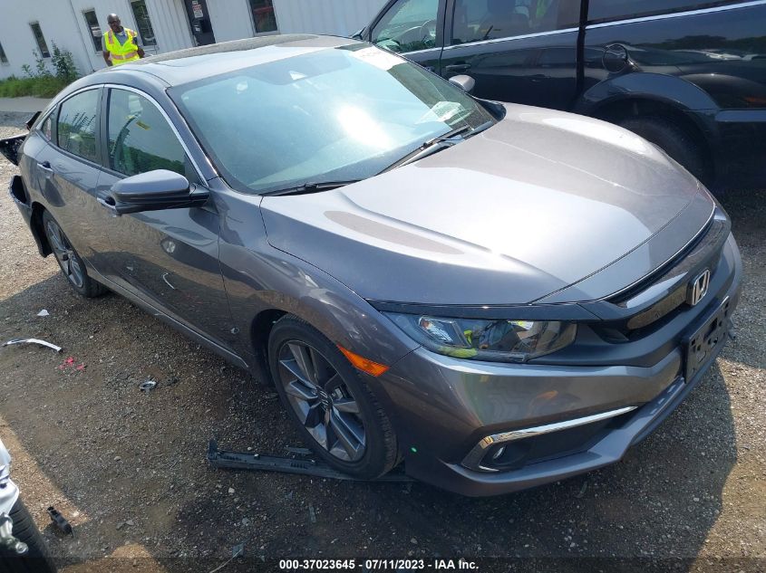 2019 HONDA CIVIC SEDAN EX-L - 19XFC1F77KE017254