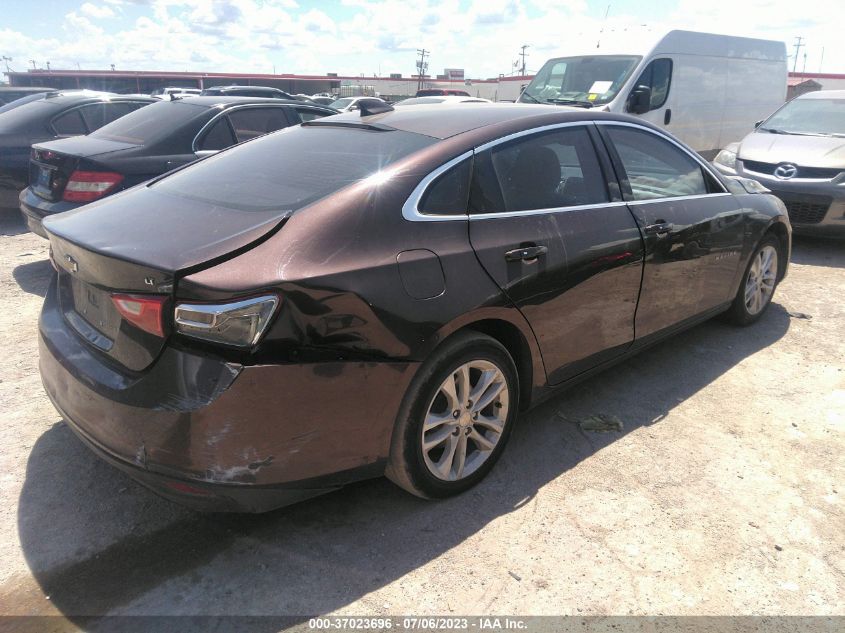 2016 CHEVROLET MALIBU LT - 1G1ZE5ST9GF331785