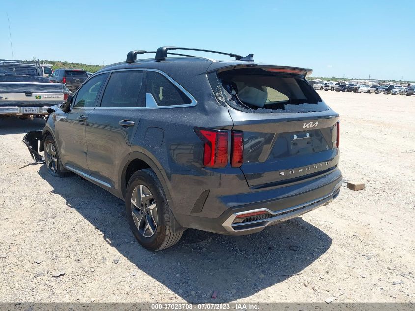 2022 KIA SORENTO HYBRID S KNDRG4LG8N5120688