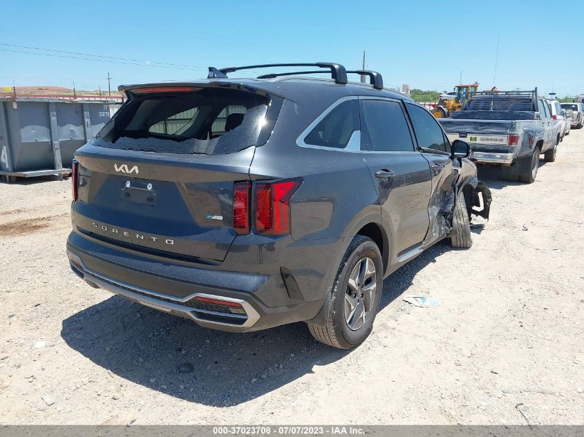 2022 KIA SORENTO HYBRID S KNDRG4LG8N5120688