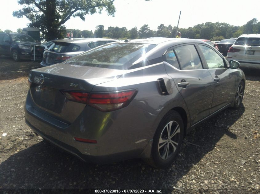 2021 NISSAN SENTRA SV - 3N1AB8CV4MY332171