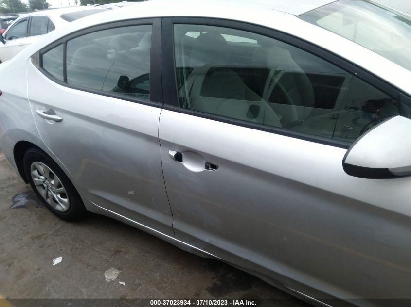 2017 HYUNDAI ELANTRA SE - 5NPD74LF5HH183480