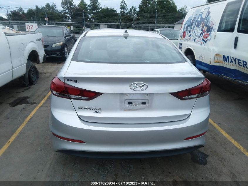 2017 HYUNDAI ELANTRA SE - 5NPD74LF5HH183480