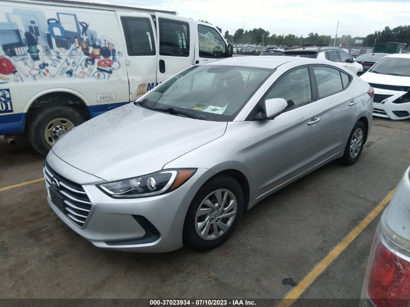 2017 HYUNDAI ELANTRA SE - 5NPD74LF5HH183480