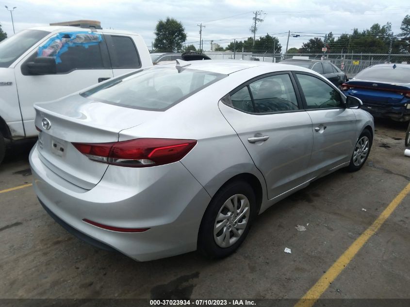 2017 HYUNDAI ELANTRA SE - 5NPD74LF5HH183480