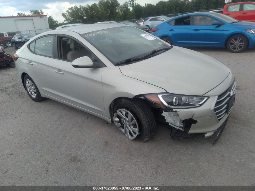 2017 HYUNDAI ELANTRA SE - KMHD74LF1HU095575