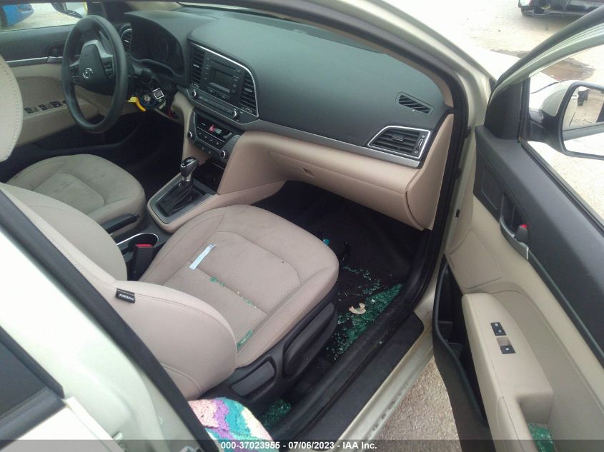 2017 HYUNDAI ELANTRA SE - KMHD74LF1HU095575