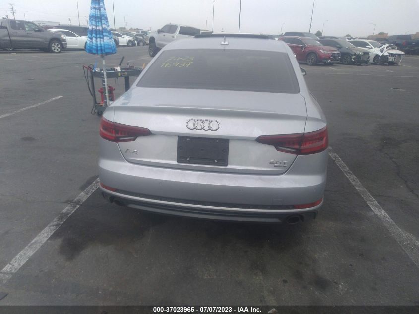 2018 AUDI A4 PREMIUM PLUS - WAULMAF41JA121291