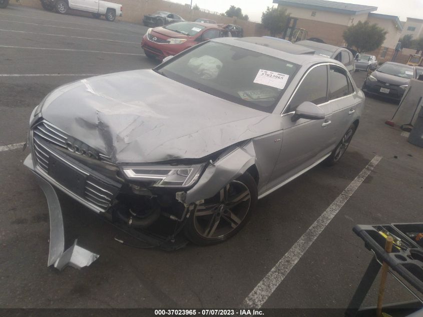2018 AUDI A4 PREMIUM PLUS - WAULMAF41JA121291