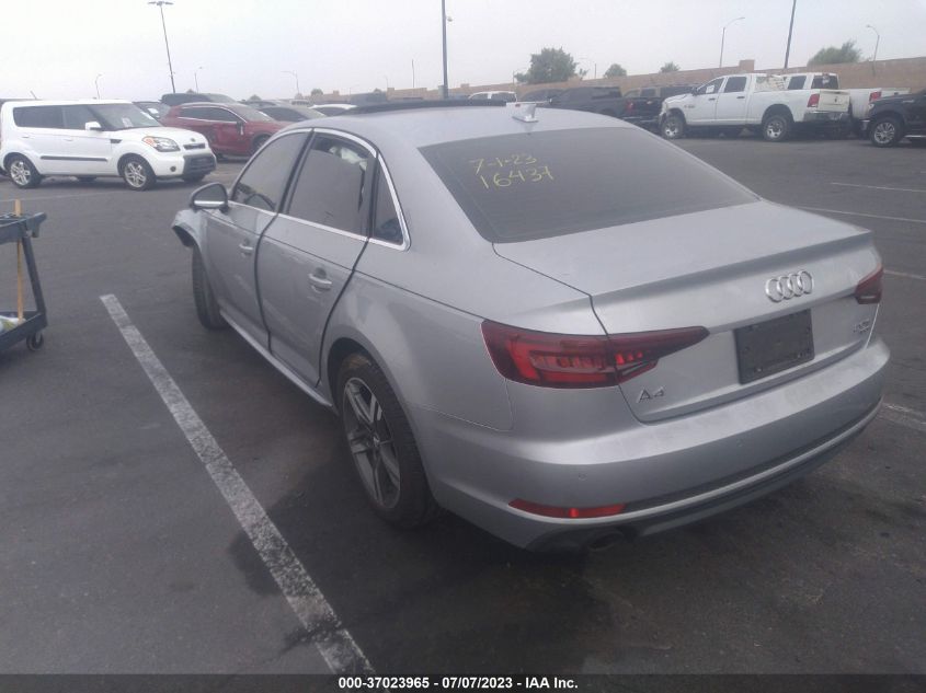 2018 AUDI A4 PREMIUM PLUS - WAULMAF41JA121291