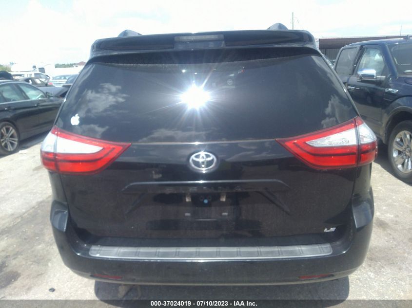2017 TOYOTA SIENNA LE - 5TDKZ3DC6HS776484