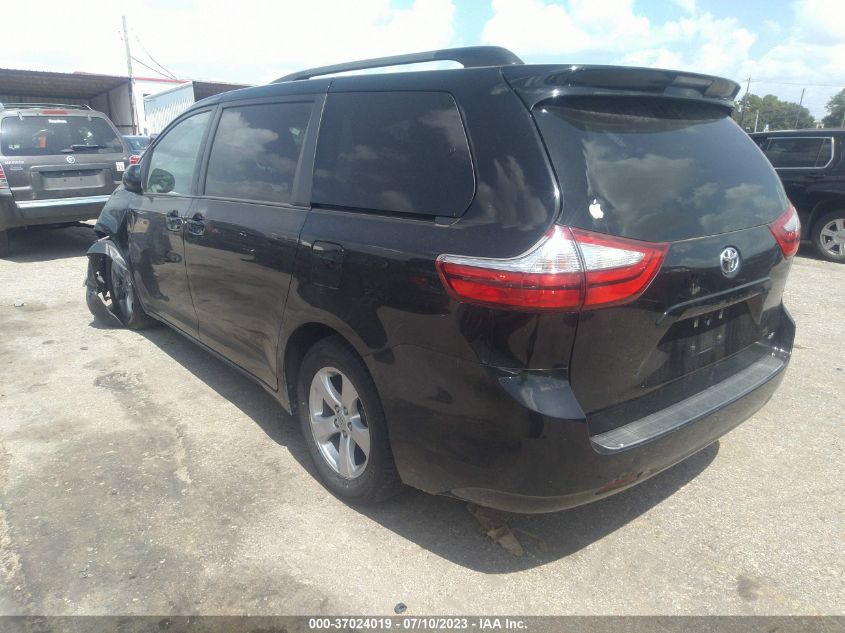 2017 TOYOTA SIENNA LE - 5TDKZ3DC6HS776484