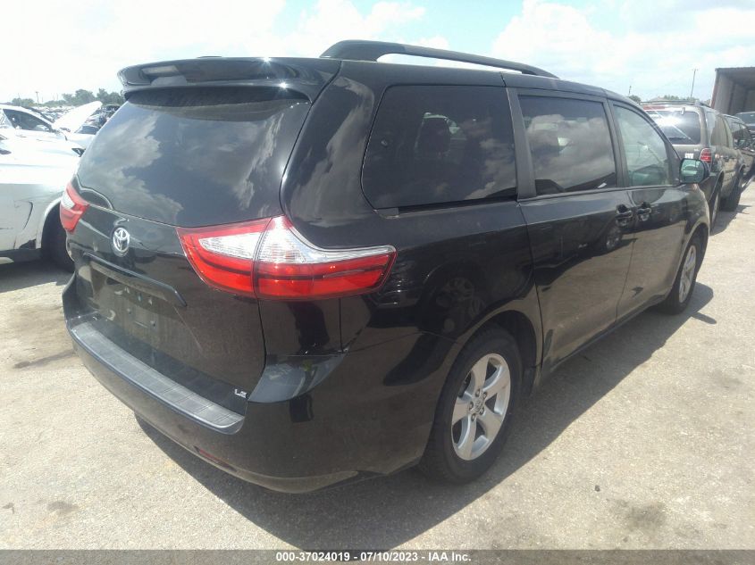 2017 TOYOTA SIENNA LE - 5TDKZ3DC6HS776484