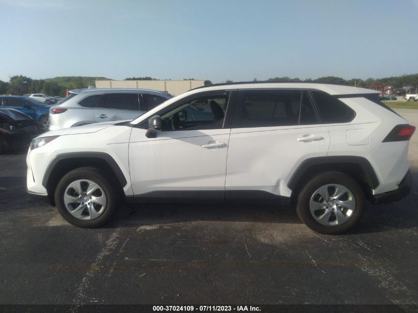 2021 TOYOTA RAV4 LE - 2T3H1RFV9MC128456