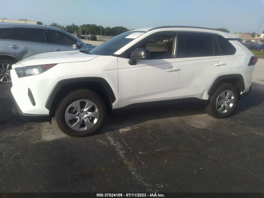 2021 TOYOTA RAV4 LE - 2T3H1RFV9MC128456