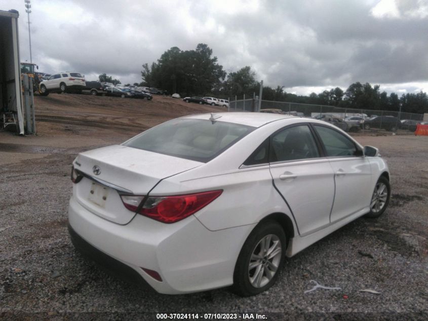 2014 HYUNDAI SONATA GLS - 5NPEB4ACXEH873877