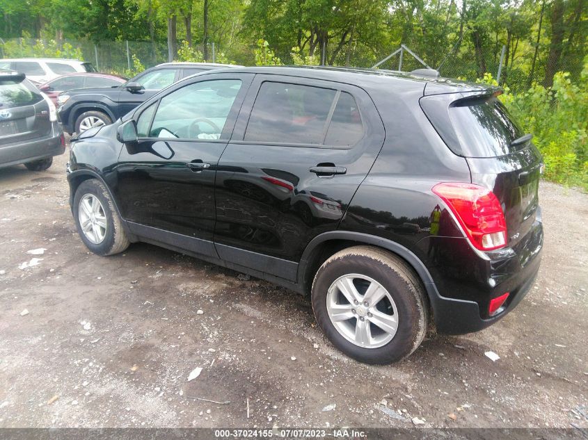 2021 CHEVROLET TRAX LS - KL7CJKSB1MB302764
