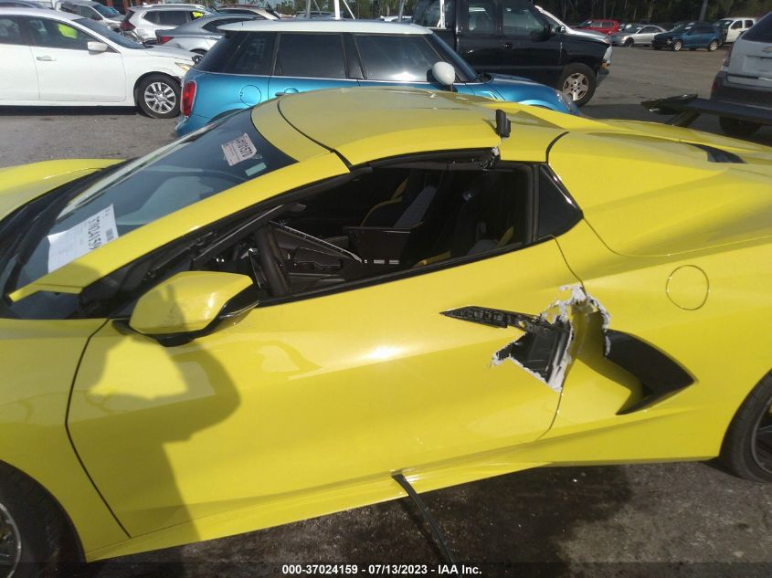 2022 CHEVROLET CORVETTE STINGRAY RWD  3LT - 1G1YC3D47N5123015