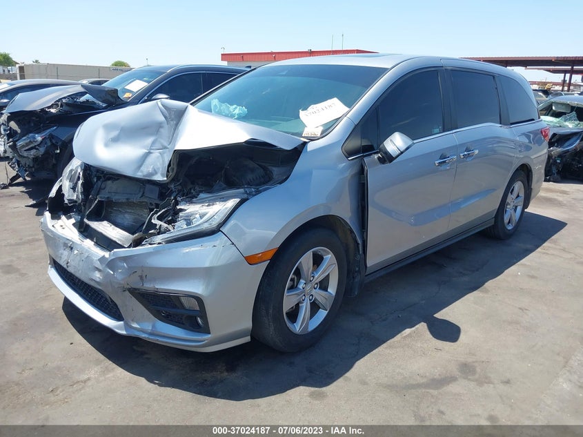 VIN 5FNRL6H76JB060953 2018 HONDA ODYSSEY EX-L