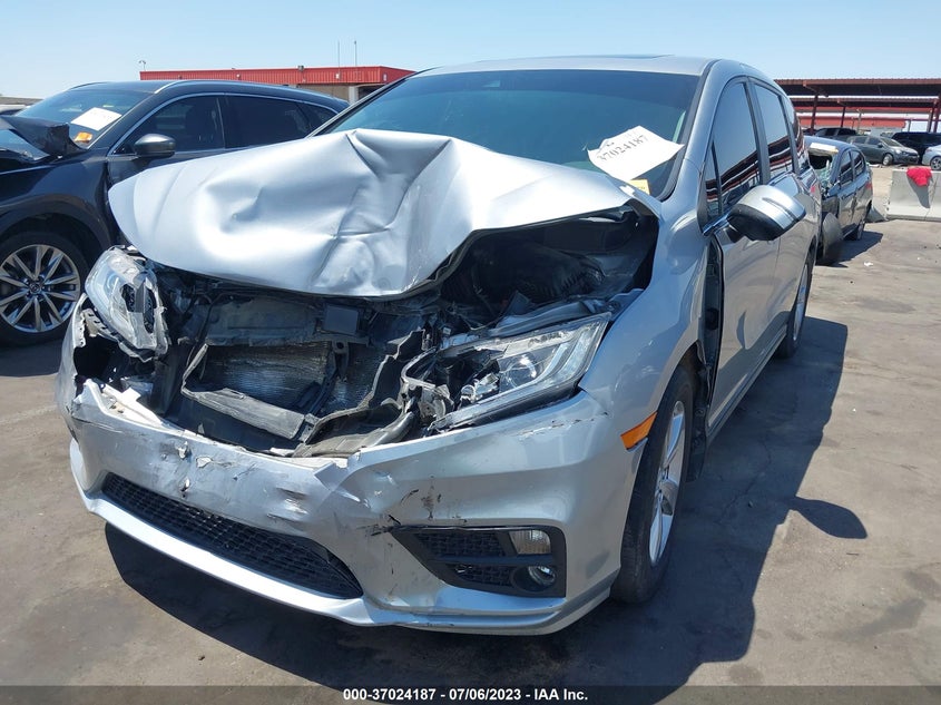 VIN 5FNRL6H76JB060953 2018 HONDA ODYSSEY EX-L