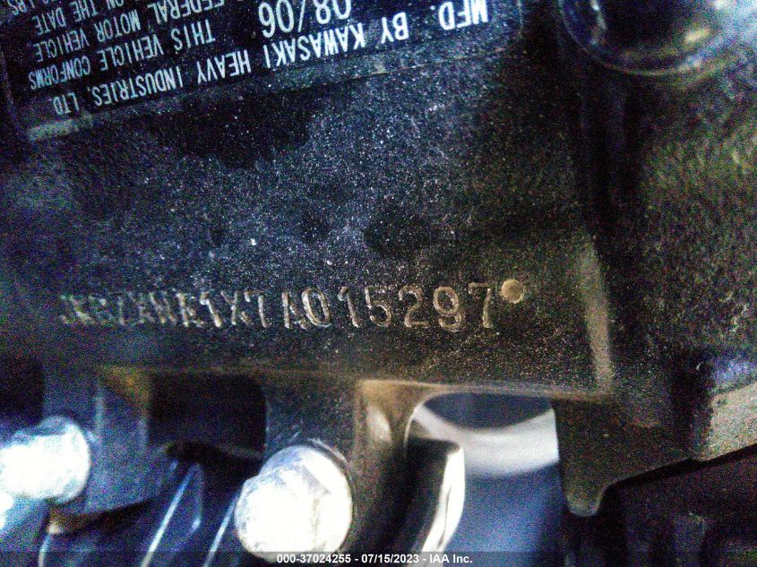 2007 KAWASAKI ZX1400 A JKBZXNA1X7A015297