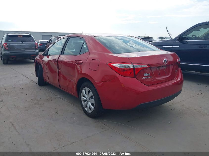 2016 TOYOTA COROLLA L/LE/S/S PLUS/LE PLUS - 5YFBURHE4GP506366