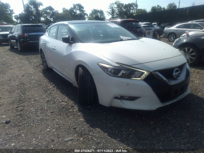 2016 NISSAN MAXIMA 3.5 PLATINUM - 1N4AA6AP4GC386341