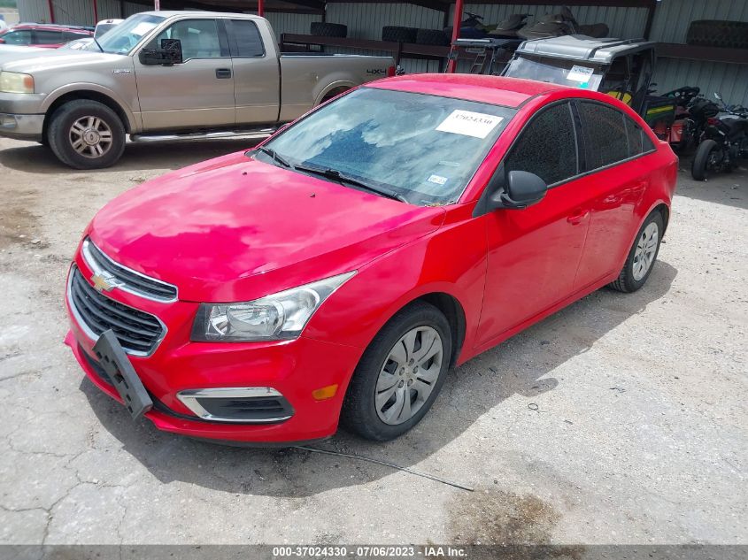 2015 CHEVROLET CRUZE LS - 1G1PA5SHXF7174646