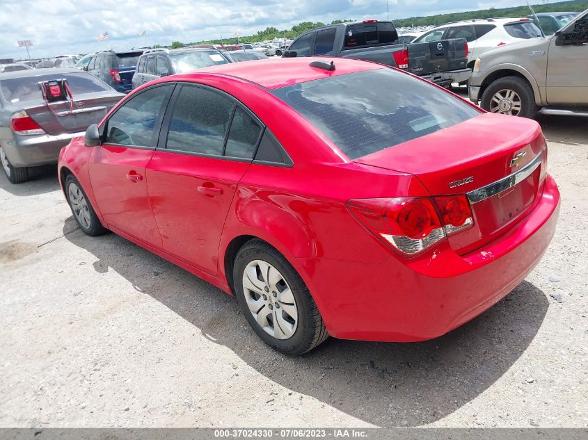 2015 CHEVROLET CRUZE LS - 1G1PA5SHXF7174646