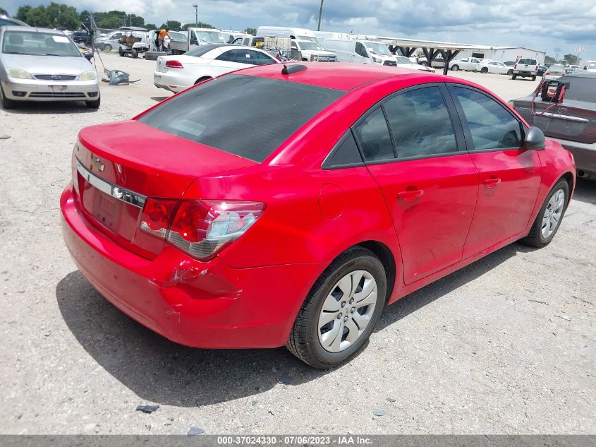 2015 CHEVROLET CRUZE LS - 1G1PA5SHXF7174646