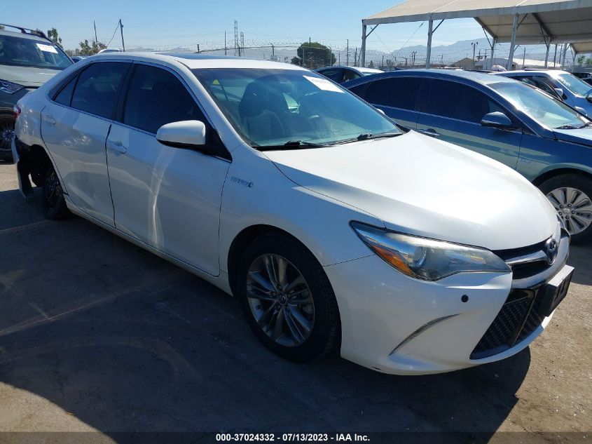 2016 TOYOTA CAMRY HYBRID LE/XLE/SE - 4T1BD1FK3GU181251