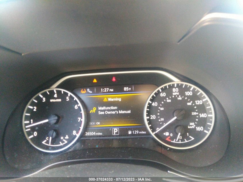 2021 NISSAN MAXIMA SV - 1N4AA6CV3MC502104