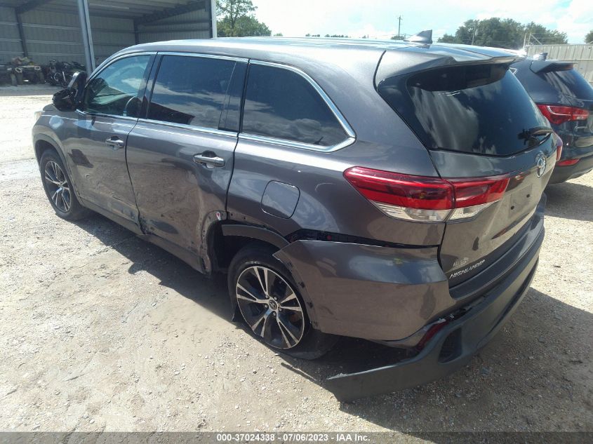 2019 TOYOTA HIGHLANDER LE - 5TDZZRFH9KS316981