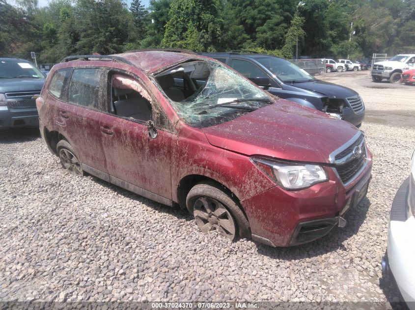 2018 SUBARU FORESTER 2.5I - JF2SJABC3JH516750