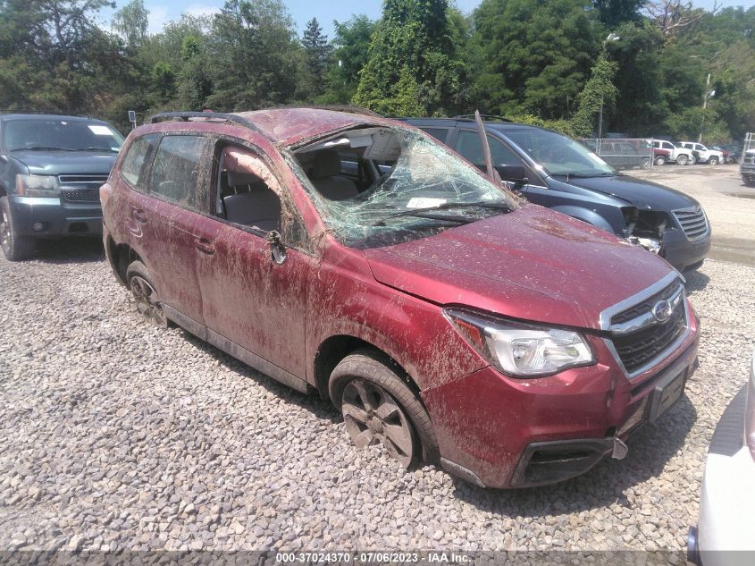 2018 SUBARU FORESTER 2.5I - JF2SJABC3JH516750