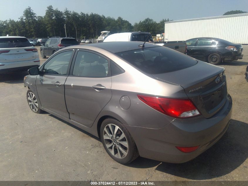 2017 HYUNDAI ACCENT VALUE EDITION - KMHCT4AE0HU385419