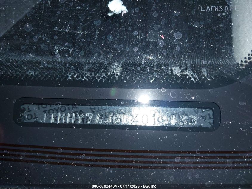 2013 TOYOTA LAND CRUISER JTMHY7AJXD4019133