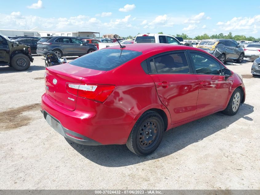 2013 KIA RIO EX - KNADN4A37D6205964