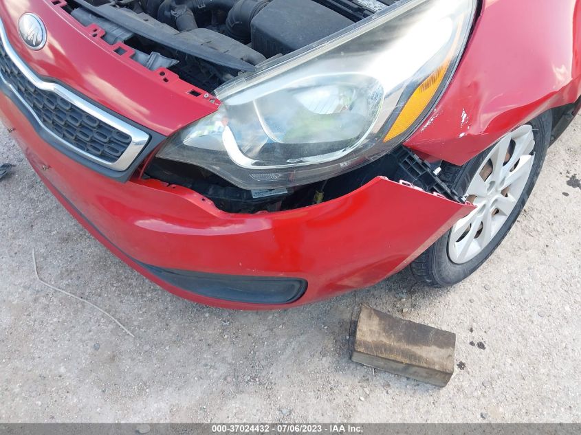 2013 KIA RIO EX - KNADN4A37D6205964
