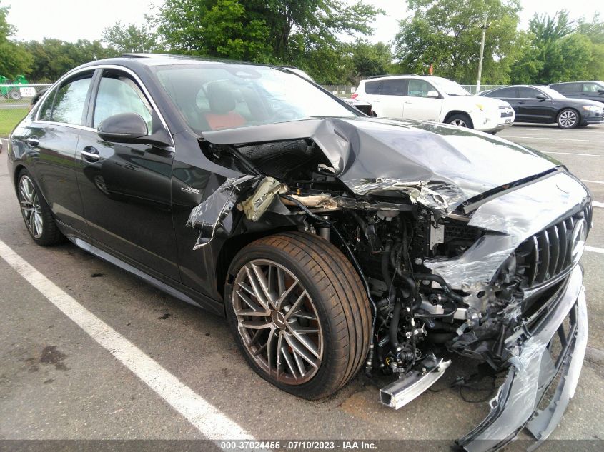 VIN W1KAF8HB1PR079410 2023 MERCEDES-BENZ C-CLASS AMG C 43