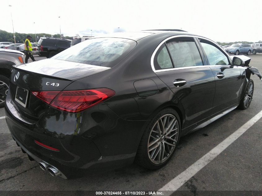 W1KAF8HB1PR079410 Mercedes-Benz C-Class AMG C 43 4