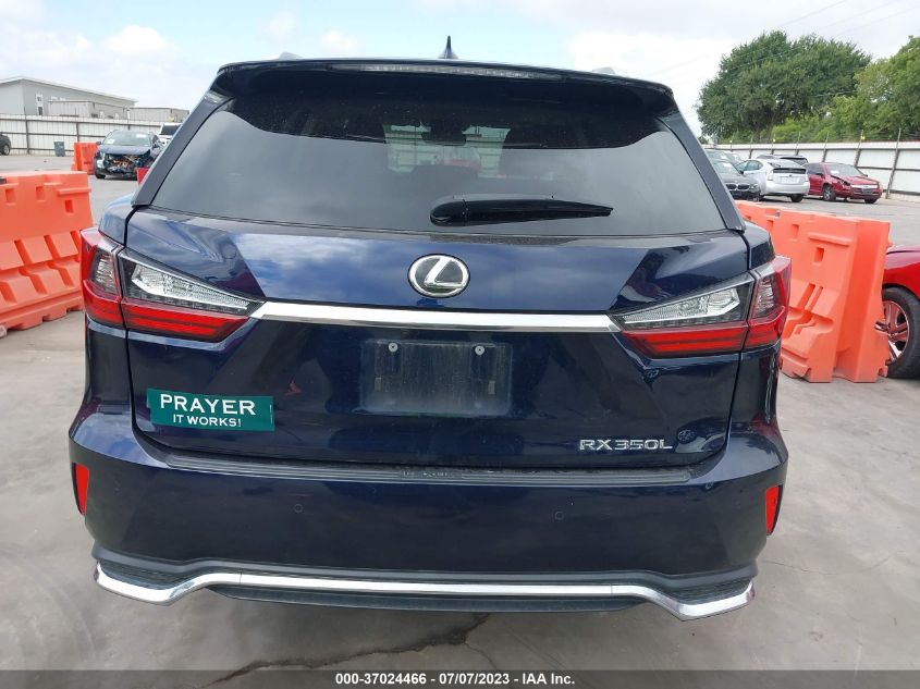 2019 LEXUS RX RX 350L - JTJGZKCA1K2010688